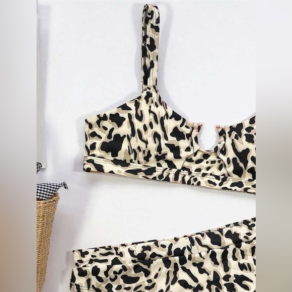 NWOT Leopard Print Cheeky Bikini - Picture 5 of 7